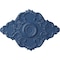 Ekena Millwork Piedmont Ceiling Medallion, Hand-Painted Americana, 37"W x 26"H x 1 3/8"P CM37X26PEAMF - alternate 1